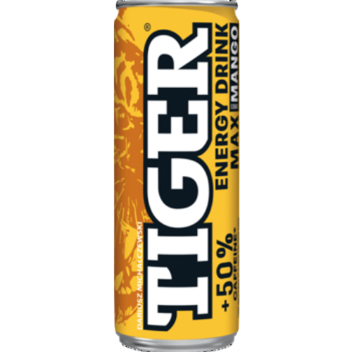 Tiger Max Mango Gazowany napój energetyzujący 250 ml 4be62c049d74a71736c5c536e93ae9de.png