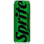 Sprite Zero Sugar Napój gazowany o smaku cytrynowo-limonkowym 330 ml