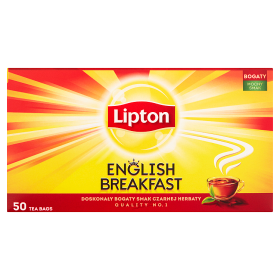 Herbata w torebkach English Breakfast Lipton 50 torebek 100 g 107968.png