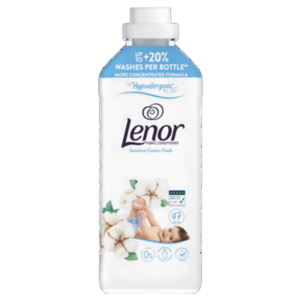 Lenor Płyn do płukania tkanin Sensitive Cotton Fresh 987ml, 47 prań