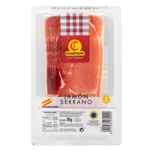 Szynka Jamon Serrano Casademont 80 g