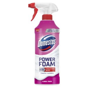Domestos Power Foam Czyszcząca Piana Toaleta i Łazienka Floral Fresh 435ml