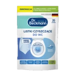 Dr.Beckmann Magic Leaves Listki do WC Ocean Breeze 20 szt.