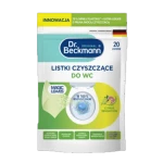 Dr.Beckmann Magic Leaves Listki do WC Citrus 20 szt.