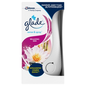 Odświeżacz powietrza Glade sense & spray relaxing zen 18ml