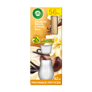 Air Wick Patyczki zapachowe Aromatyczna Wanilia i Masło Shea 42 ml