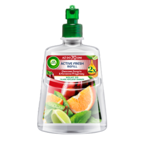 Air Wick Odświeżacz powietrza Active Fresh Owocowa Sangria z Przyprawami Wkład 228 ml