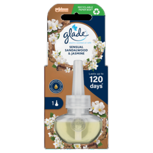 Glade® Electric scented oil - Sensual Sandalwood & Jasmine, zapas do elektrycznego odświeżacza powietrza 20ml 1768514453081-32643-3-3zdri.png
