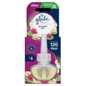 Glade® Electric scented oil - Relaxing Zen - zapas do elektrycznego odświeżacza powietrza 20ml