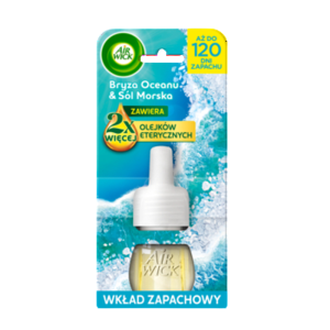 Air Wick Elektryczny odświeżacz powietrza Bryza Oceanu i Sól Morska Wkład 19 ml