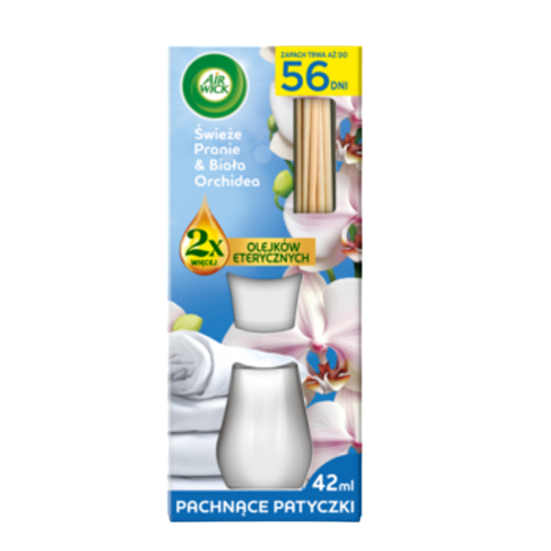 Air Wick Patyczki zapachowe Świeże Pranie i Biała Orchidea 42 ml 234ba7f688e5bad89b8d42b7a3b2232e.png