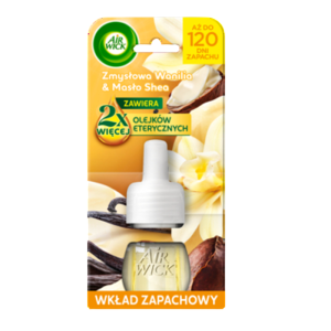 Air Wick Elektryczny odświeżacz powietrza Zmysłowa Wanilia i Masło Shea Wkład 19 ml