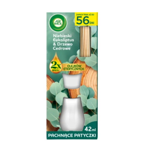 Air Wick Patyczki zapachowe Niebieski Eukaliptus i Drzewo Cedrowe 42 ml 562cf86606fe5e3e75a7c0d264fa3c0e.png