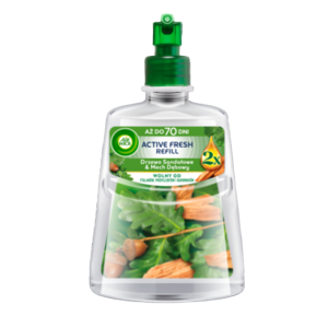 Air Wick Odświeżacz powietrza Active Fresh Drzewo Sandałowe i Mech Dębowy Wkład 228 ml