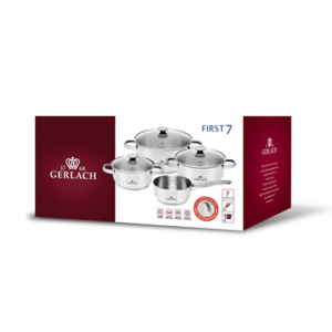 Komplet garnków First 7 elementów Gerlach