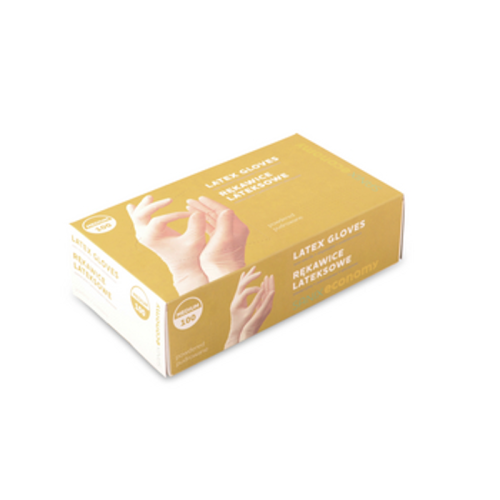 Rękawice lateksowe pudrowane Sanix Economy rozmiar Medium 100 sztuk 1768502309678-9332-3-2l9xba.png