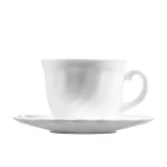 Komplet 4 filiżanek 280 ml i 4 spodków 13,5cm