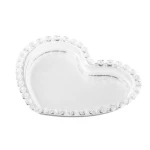 Talerzyk szklany serce 18x15,5 cm Love Altom Design