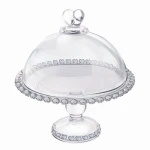 Patera szklana z kloszem śr. 19,5 cm Love Altom Design