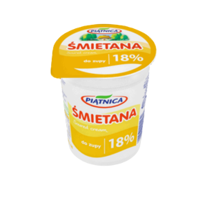 Śmietana 18% Piątnica 400 g