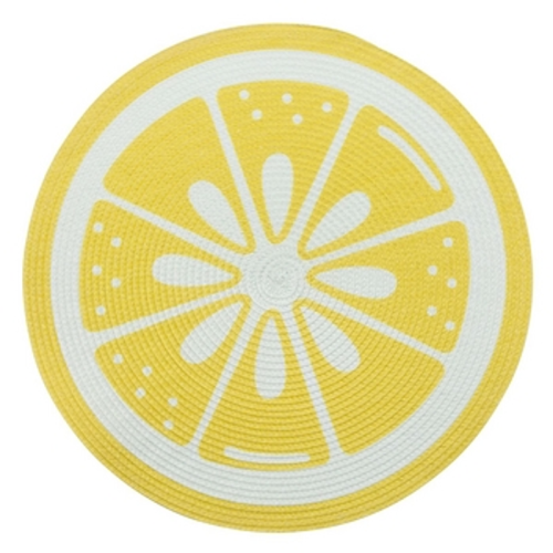 Mata słomkowa Tropicana 38 cm dekoracja cytryna Altom Design 1768521917670-45823-3-lw979b.png