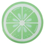 Mata słomkowa Tropicana 38 cm dekoracja limonka Altom Design
