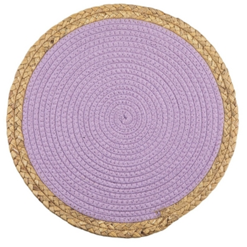 Mata okrągła z bawełnianego sznurka 38 cm Altom Design fioletowa 1768521936939-45858-3-ok1x9.png