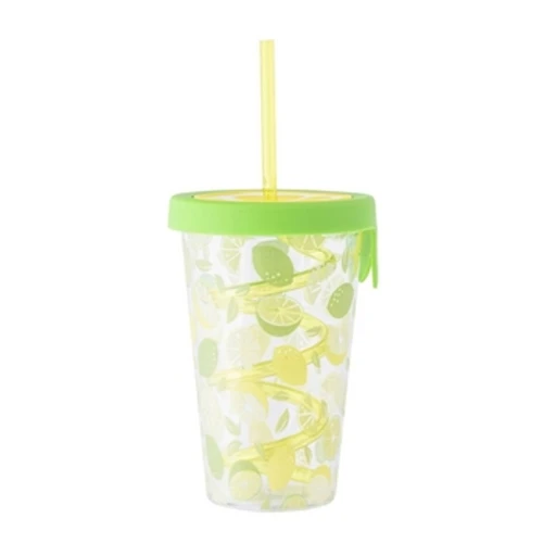 Kubek 500 ml z sylikonową pokrywką i słomką dekoracja limonka Altom Design 1768521941164-45867-3-mswhzg.png