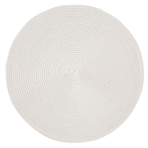 Mata słomkowa 38 cm Altom Design biała