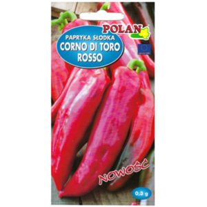 Papryka gruntowa Corno di Toro Rosso