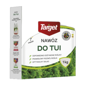 Nawóz granulowany do tui z mikroskładnikami 1 kg Target