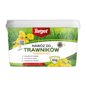 Nawóz granulowany do traw zagęszczający i wypierający chwasty 4 kg Target