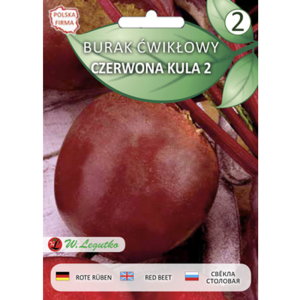 Burak ćwikłowy Czerwona Kula 2 - okrąły 8g Seria bazowa Legutko