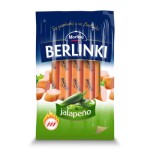Parówki Berlinki jalapeno Morliny 250 g