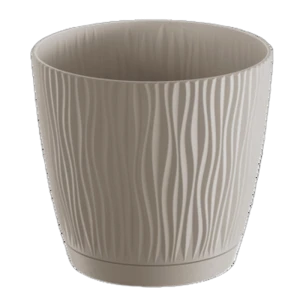 Doniczka Prosperplast Sandy P DSY190P śr. 19 cm mocca