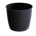 Doniczka Prosperplast Ratolla śr. 16,5 cm antracyt