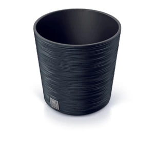 Doniczka FURU ROUND LOW 25cm antracyt Prosperplast