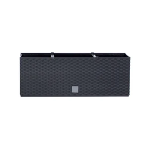 Doniczka Prosperplast Rato Case 51,4x19,2x18.65cm antracyt+system nawadniający