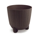 Doniczka RYFO N ECO WOOD 20cm kawa Prosperplast