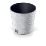 Doniczka FURU ROUND LOW 25cm biała Prosperplast