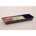 Vefi Miniszklarenka 60x22cm z 30 doniczkami i przykryciem