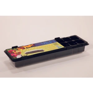 Vefi Miniszklarenka 47x16cm z 18 doniczkami i przykryciem