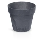 Doniczka Prosperplast Cube Beton Effect 30 cm, antracyt