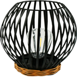 Lampion solarny LED metalowy