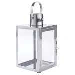 Latarnia Ogrodowa Stalowa 14x25x14