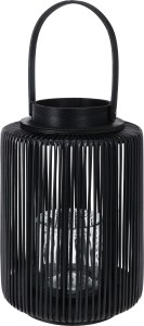 Latarnia mdf 22x29cm, czarna