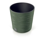 Doniczka FURU ROUND LOW 25cm ziemisty zielony Prosperplast