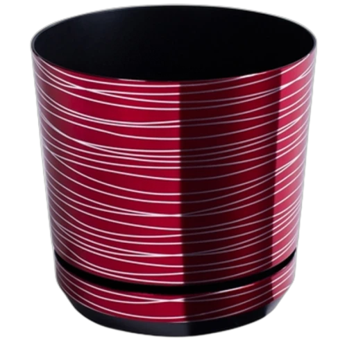 OK Doniczka DEKOR 16 cm z podstawką czerwono-srebrny 1768522246997-46521-3-qsvpuc.png