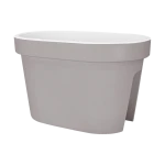 Doniczka na balustradę E&K, 40 cm, pastele