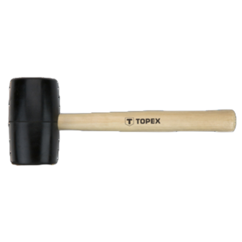 Młotek gumowy 58 mm/450 g, trzonek drewniany 1768509425449-22667-3-smckcy.png